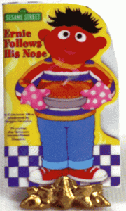 (image for) Miniature Sesame Street Book 'Ernie Follows His Nose'