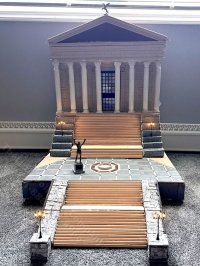 (image for) Dollhouse Scale Model Decorative Column