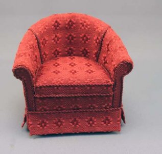 (image for) Dollhouse Miniature Chair by Judith Blondell