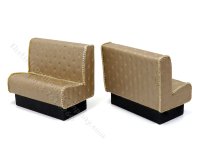 (image for) Miniature Restaurant Booth set for Dollhouses - Gold