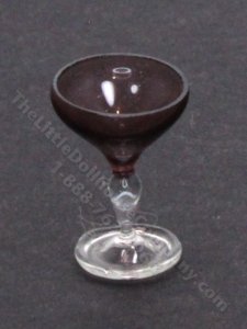 (image for) Miniature Purple Coupe Glass