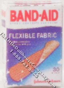 (image for) Miniature Box of Bandaid for Dollhouses