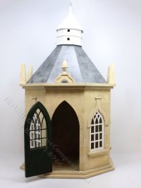 (image for) Assembled Enclosed Gazebo for Dollhouses