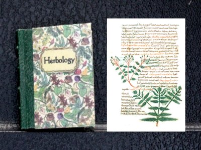 (image for) Miniature Book: 'Herbology'