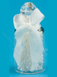 (image for) Miniature Bubble Bath Beads - White