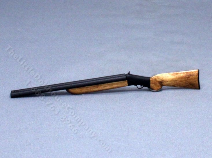 (image for) Vintage Miniature Handmade Shotgun for Dollhouses