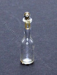 Miniature Glass Oil Bottle by Gerd Felka (image for) Miniature Glass Oil Bottle by Gerd Felka