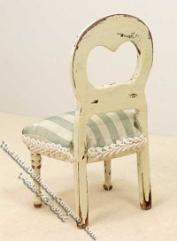 (image for) Miniature Aged Chair for Dollhouses