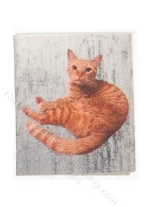 (image for) Miniature Kitten Notebook for Dollhouses