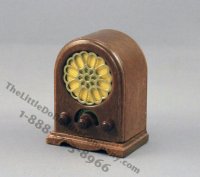 (image for) Dollhouse Scale Model Radio
