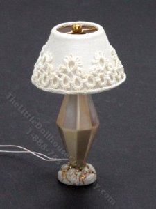 (image for) Miniature Geometric Lamp for Dollhouses