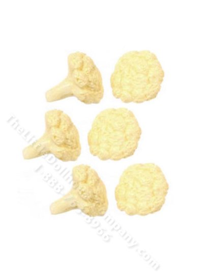 (image for) Miniature Cauliflower for Dollhouses (1pc)