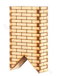 (image for) Dollhouse 45 Degree Peak Chimney