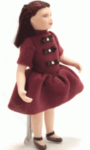 (image for) Little Girl Violetta Doll By Cindy's Dolls