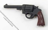 (image for) Miniature Black Handgun for Dollhouses