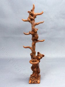 (image for) Miniature Bear Hall Stand for Dollhouses
