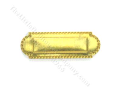 (image for) Miniature Brass Letter Box for Dollhouses