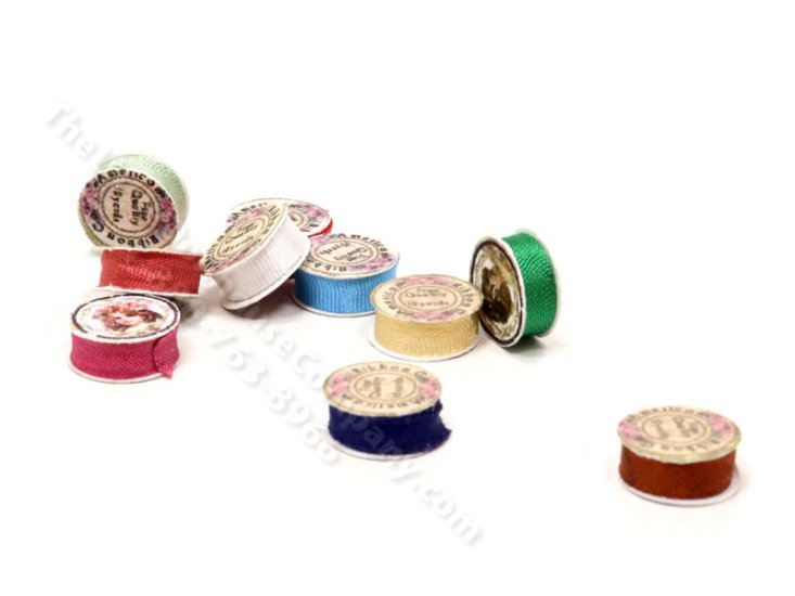 (image for) Miniature Spool of Ribbon for Dollhouses (1/pk)