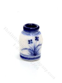 (image for) Vintage Handmade Miniature Clay Vase by J Clark