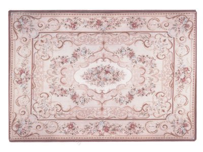 (image for) Miniature Large 'Ursula' Rug - Pink Floral