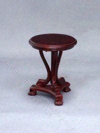 (image for) Miniature Pedestal Table for Dollhouses