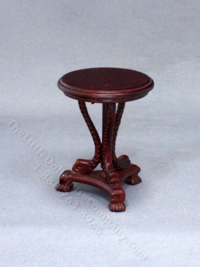 (image for) Miniature Pedestal Table for Dollhouses
