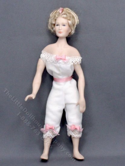 (image for) Handmade Pocelain Doll in Undergarments