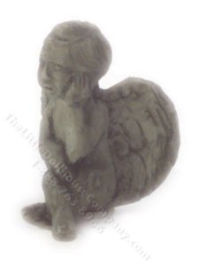 (image for) Miniature Sleeping Cherub Statue for Dollhouses