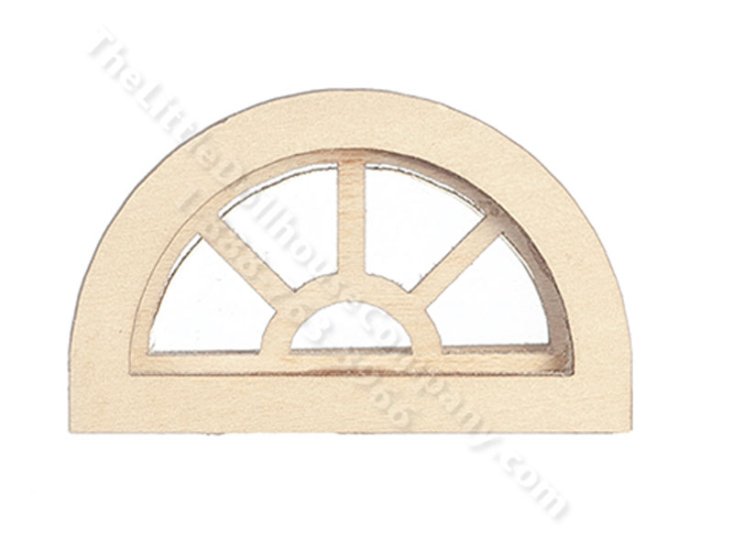 (image for) Dollhouse Half-Round Window w/ Grill Design