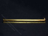 (image for) Miniature Brass Fireplace Rail for Dollhouses
