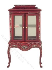 (image for) Miniature Mahogany Cabinet on Legs