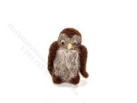 (image for) Miniature Felted Owl by Trace Goldfarb