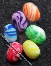 (image for) Miniature Loose Coloured Eggs for Dollhouses (6/pk)