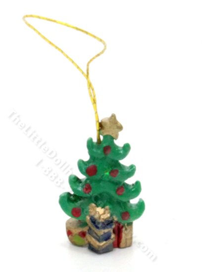 (image for) Miniature Tree Christmas Ornament for Dollhouses