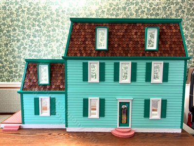 (image for) Assembled Teal Farmhouse