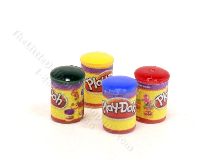 (image for) Miniature Play-Doh Modeling Clay Set