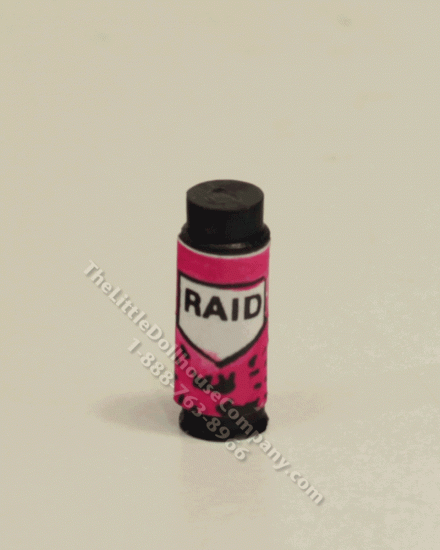 (image for) Miniature Can of Raid for Dollhouses