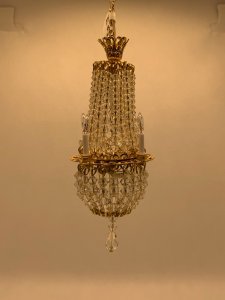 (image for) Dollhouse Scale 4 Candle Chandelier