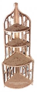 (image for) Miniature Art Deco Corner Shelves Kit