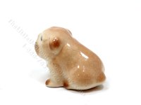 (image for) Miniature Porcelain Bulldog for Dollhouses