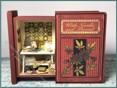 (image for) Miniature Secret Book - With Needle & Thread Kit