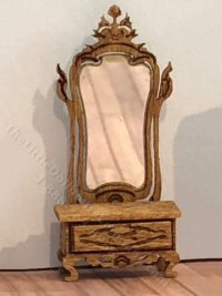 (image for) 1:48 Scale Victorian Dressing Room Dollhouse Furniture