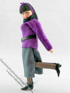(image for) Karin Flexible Woman Doll by Erna Meyer for Dollhouses