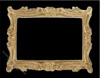 (image for) Dollhouse Scale Model Large Picture Frame