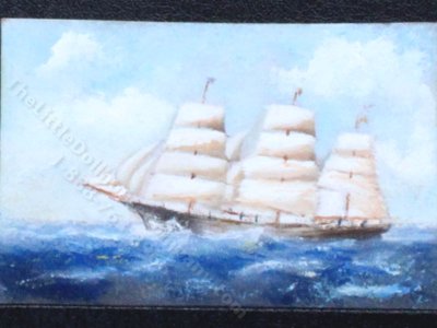 (image for) "The Atlantic Packet Ship Dreadnaught" Replica by Larry Morganti