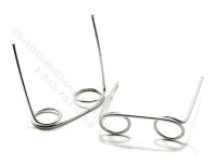 (image for) Miniature Silver Eyeglasses for Dollhouses (2pc)