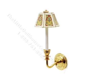 (image for) Miniature 12v Wall Sconce for Dollhouses - Ogee