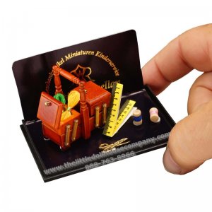 (image for) Miniature Sewing Box with Supplies