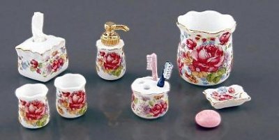 (image for) Dresden Rose Bath Accessories