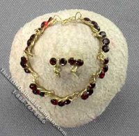 (image for) Dollhouse Miniature Necklace with Matching Earrings